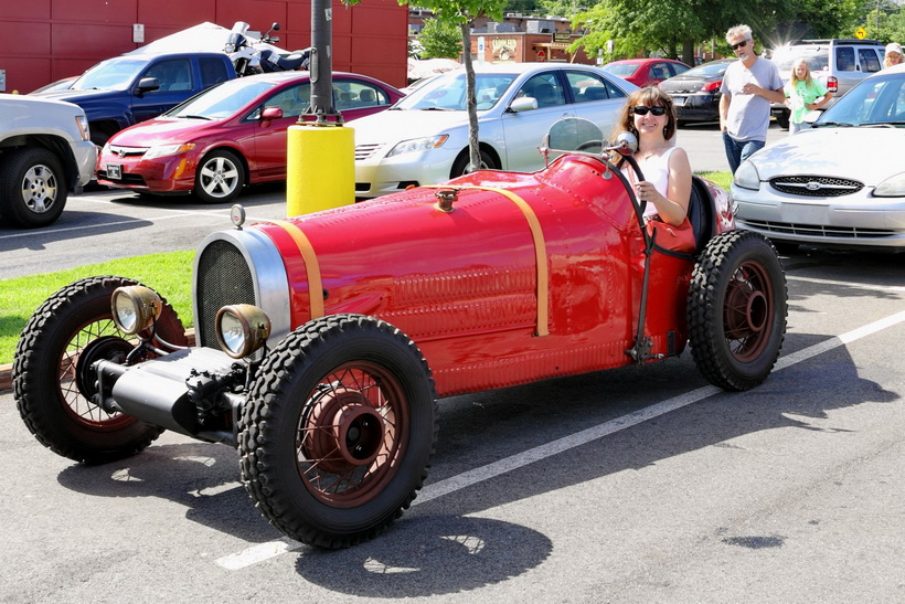 1932 Bugatti at the Cars and Coffee, Charlotte, NC in June 2013.