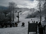 Approaching the Lift at Beech