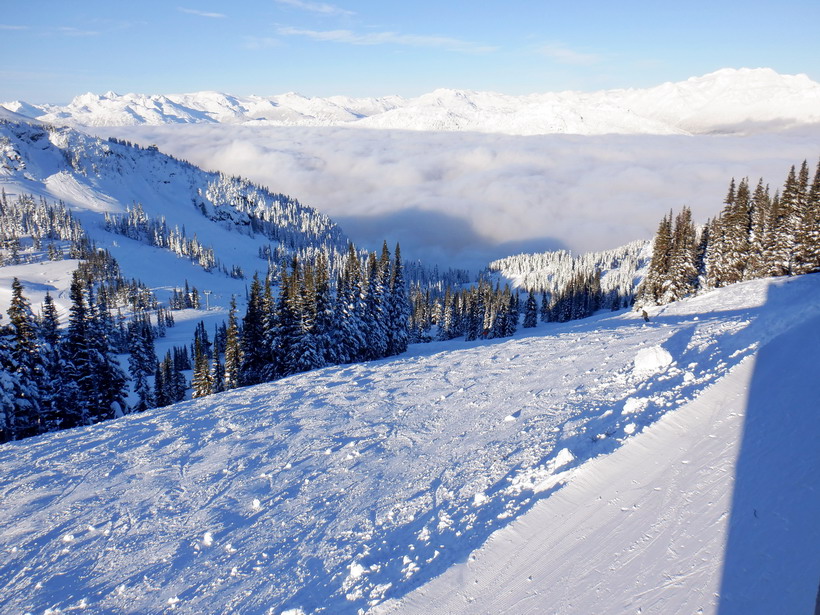 Whistler views after the snow finally arrived and the sun came back out.