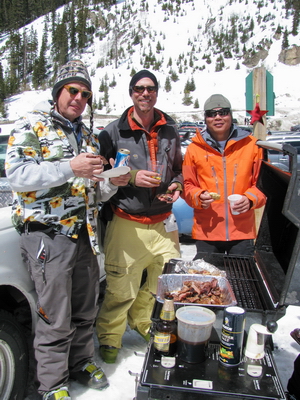 BBQ on the Beach at A-Basin, CO.
