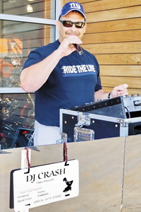 Dave - DJ Crash of South Carolina is our officer moonlighting as a DJ neighbour who gave us the info on the ride.