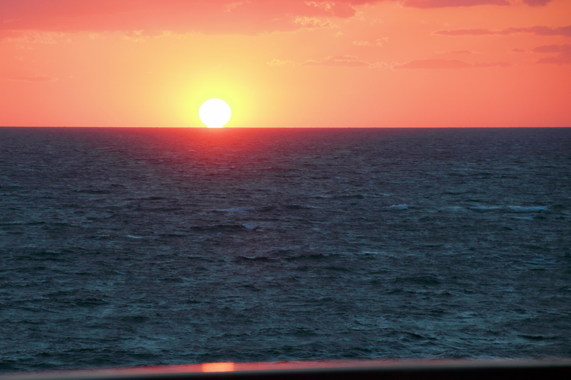 Sunset in the Carribean