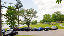 Kerr Lake State Park, on of 13 Picnic areas.