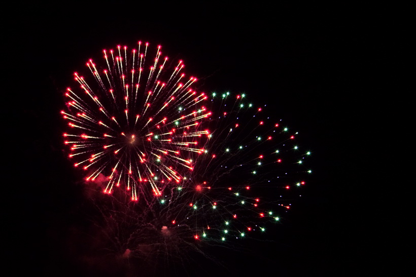 Fireworks go off with a bang!