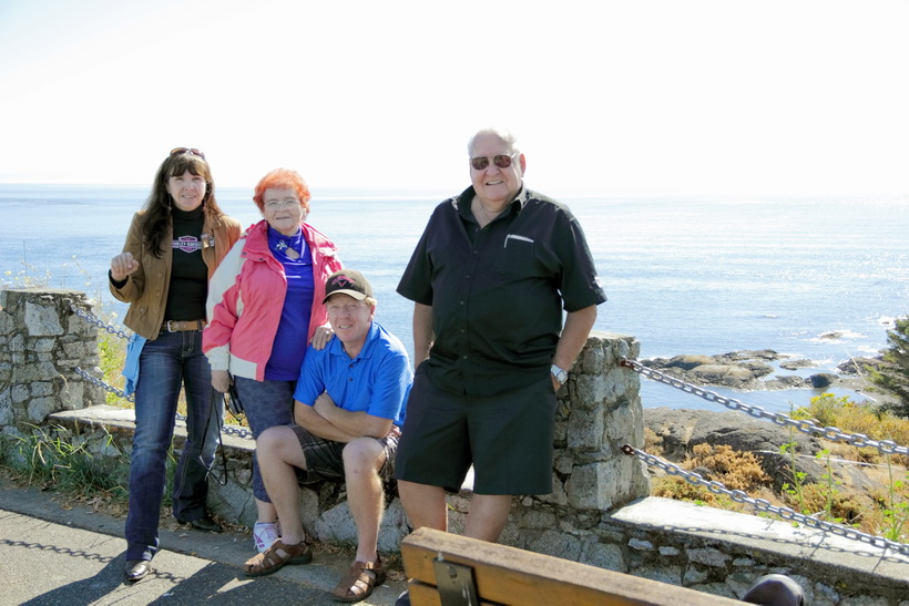 Myself, mom, dad and Ronnie