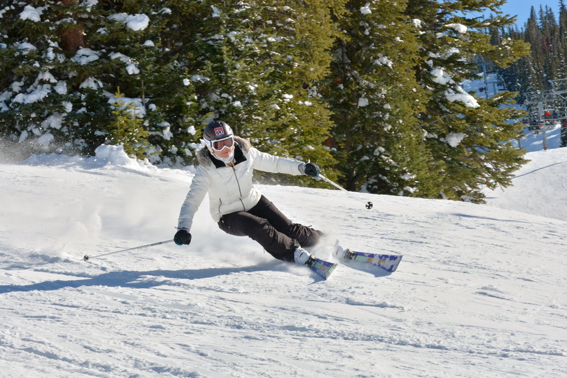 Skiing Aspen in February 2016