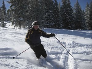 Robin Skiing