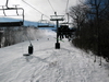 East side terrain, under the Big Acorn Lift.